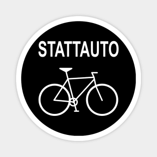 Stattauto Bicycle E-bike Instead Of Car Magnet